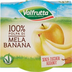 VALFRUTTA POLPA MeLA BANANA GR.100 X 2