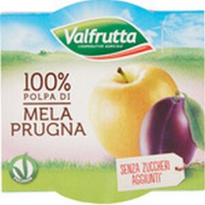 VALFRUTTA POLPA MeLA PRUGNA GR.100 X 2