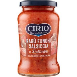 CIRIO RAGU' SALSICCIA e FUNGHI GR.350