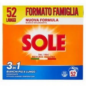 SOLe LAVATRICe FUSTINO 52 MIS. IGIeNe & PULITO