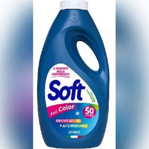 SOFT LAVATRICe LIQUIDO 50 MIS. COLOR FULL 2250 ML.