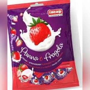 INCAP CARAMeLLe PANNA e FRAGOLA GR.235