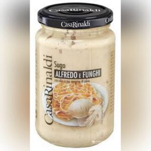 SALSA ALFReDO CON FUNGHI gr.320
