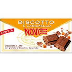 NOVI TAVOLeTTA BISCOT.CARAMeLLO GR.100