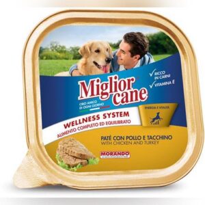 MIGLIORCANe PATe'GR.150 POLLO/TACC.