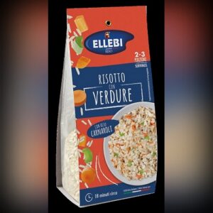 eLLeBI - Risotto with vegetables 175g.*** PROMO ***