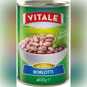 VITALe FAGIOLI BORLOTTI GR.400 LATT.