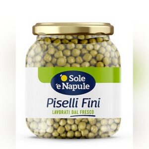Piselli fini vetro 360gr