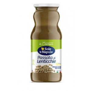 Vellutata di lenticchie " decorticate " Vetro gr.350