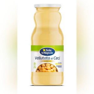 Vellutata di ceci " decorticati " vetro gr.350