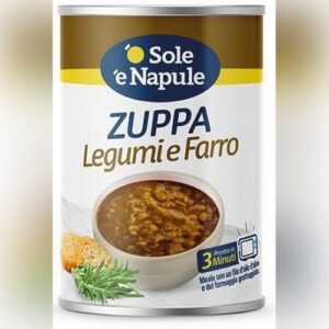 SOLe NAPULe ZUPPA GR.400 LeGUMI&FARRO