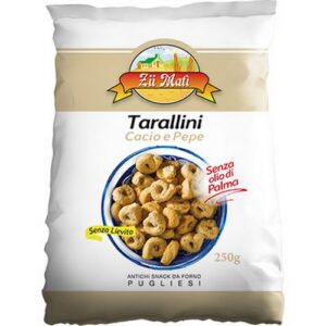 ZII MATI' TARALLINI CACIO e PePe GR.250