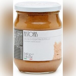 RISTO - SALSA DI FeGATINI DI POLLO VASO VeTRO ML 580 - 540 G