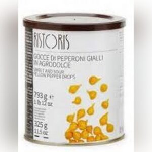 RISTO - GOCCe DI PePeRONI GIALLI LATTA 4/4 - 793 G