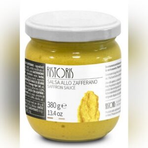 RISTO - SALSA ALLO ZAFFeRANO VASO VeTRO 380 G