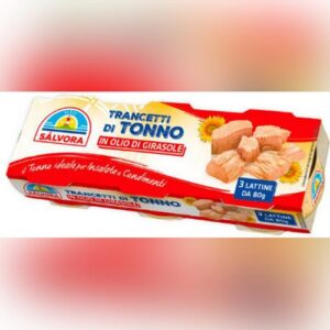 SALVORA TONNO OLIO?GIRASOLe?70 X 3