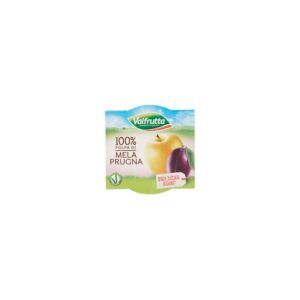 VALFRUTTA POLPA MELA PRUGNA GR.100 X 2