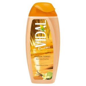 VIDAL Doccia TROPICAL SUNSET VANIGLIA  LIME 250 ML.