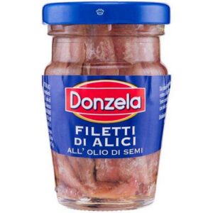 ALICI - DONZELA FILETTI ALICI O/SEMI GR.80 VETRO