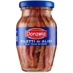 ALICI - DONZELA FILETTI ALICI O/SEMI GR 160 VETRO