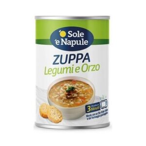 Zuppa di cereali con legumi e orzo Strappo 400gr