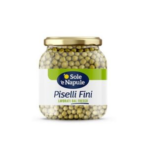 Piselli fini vetro 360gr